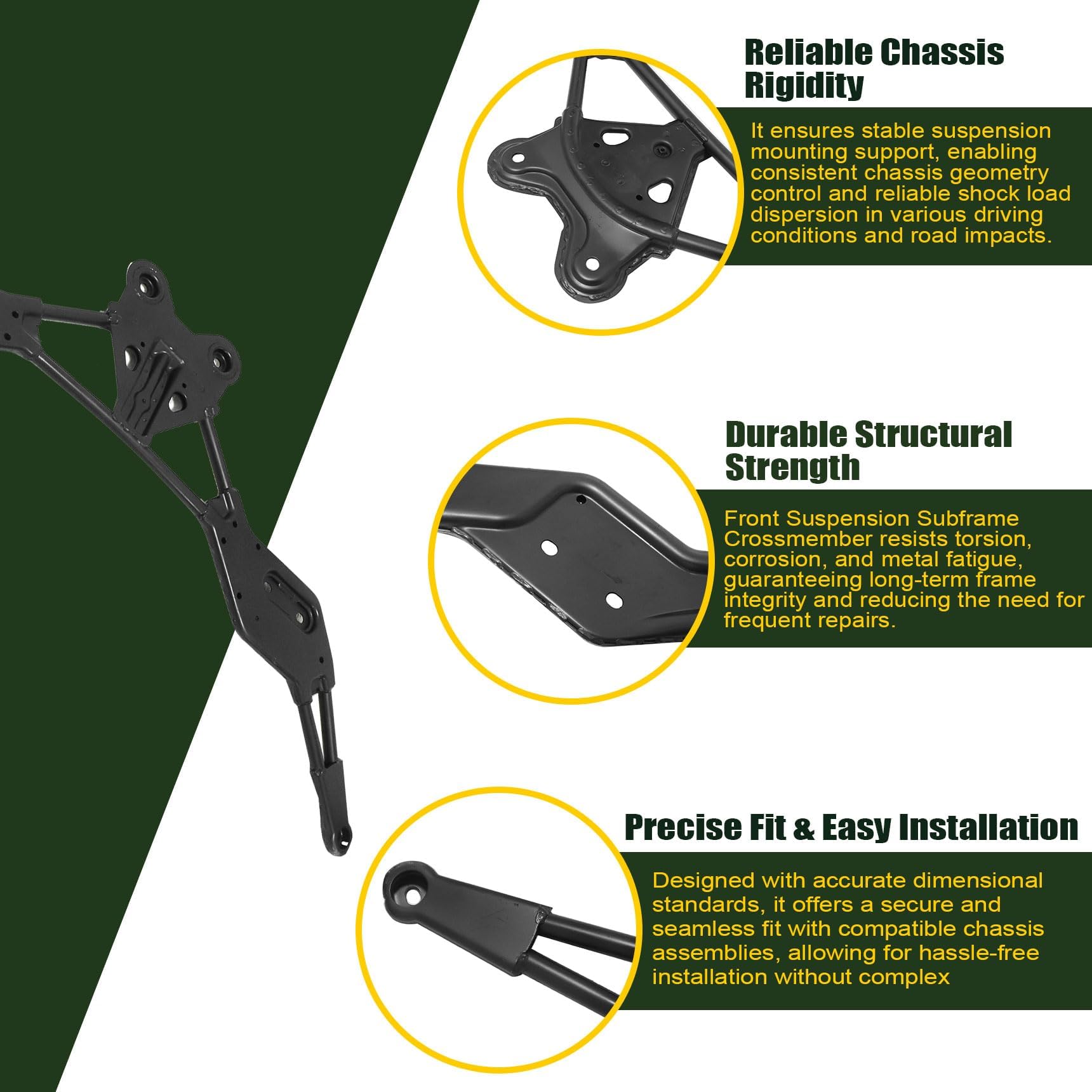 Amazon.com: ATUOTPO Front Suspension Subframe Crossmember